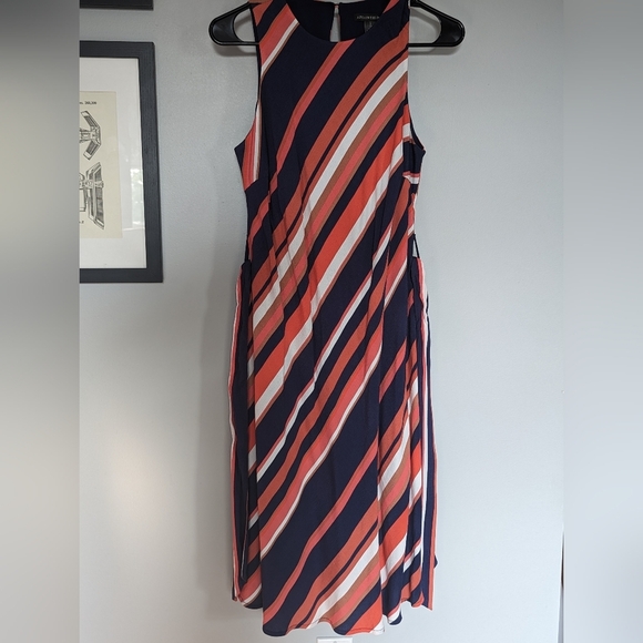A Pea in the Pod Sleeveless Striped Dress - Picture 2 of 13
